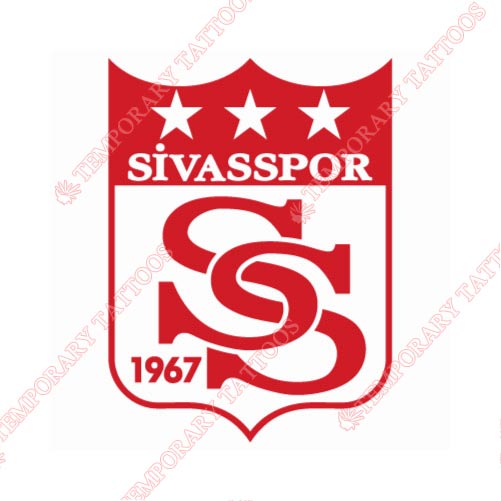 Sivasspor Customize Temporary Tattoos Stickers NO.8480